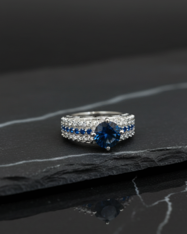 Majestic Blue Sapphire Ring