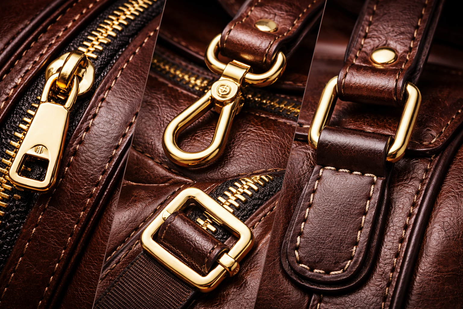 Premium bag hardware details