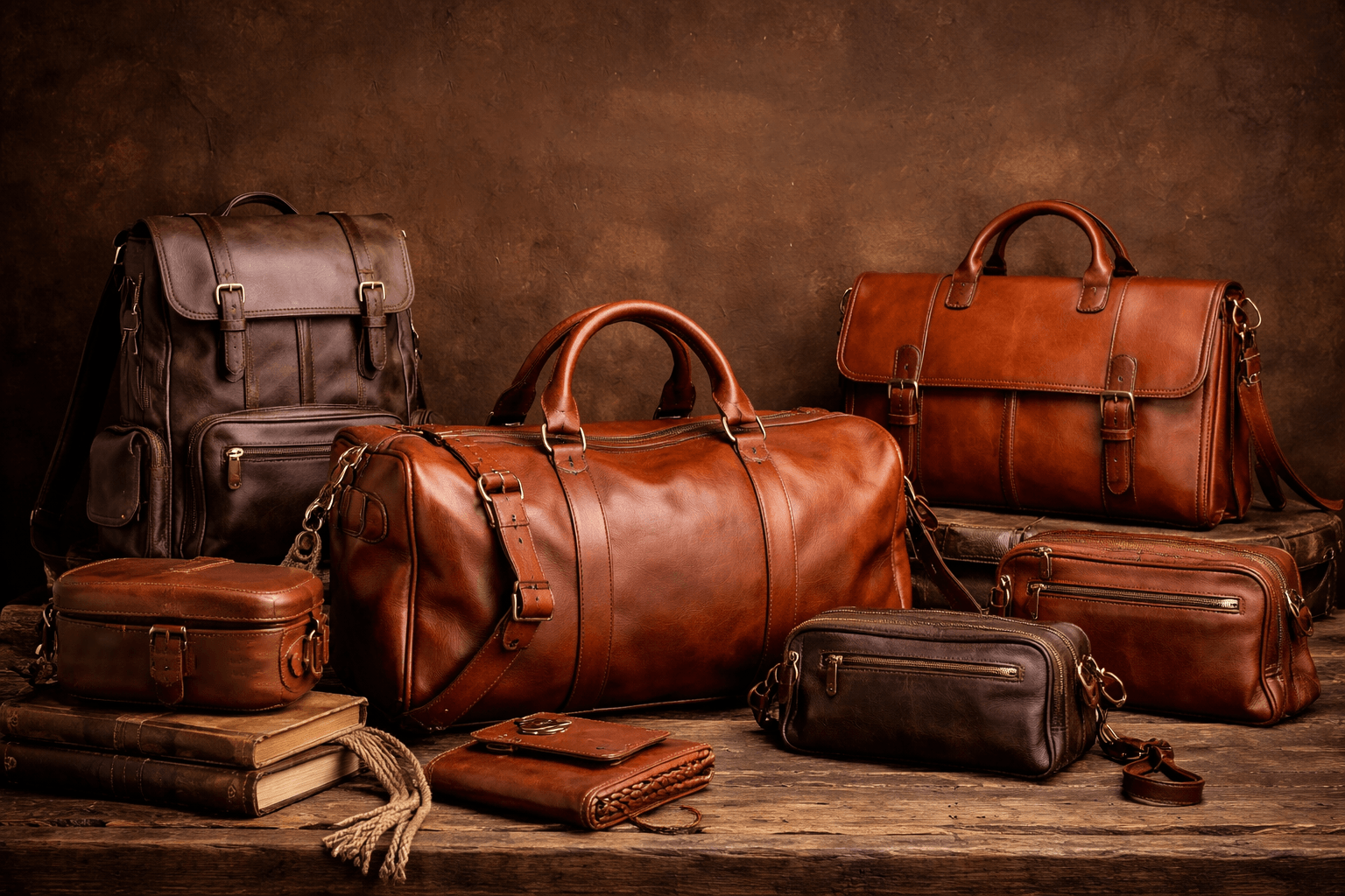 Collection of quality bags showing long-term value