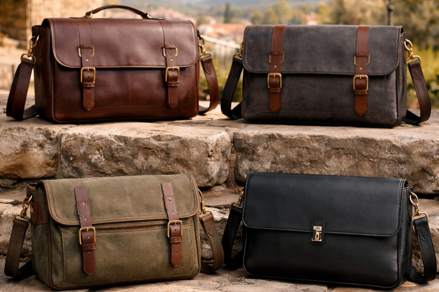 Ranighar Messenger Bag - Practical and accessible